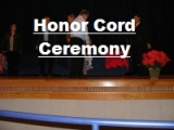 Click the image above to see a few pics of the Honor Cord Ceremony