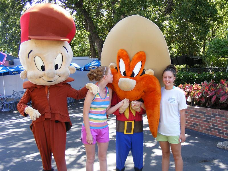 DSCF2416.JPG - Elmer and Yosemite Sam, Sarah Jean must like the mustache